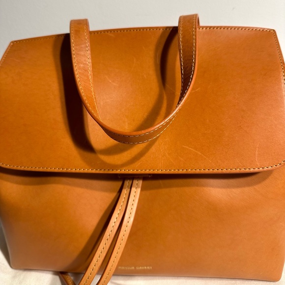Mansur Gavriel Lady Bag- Regular Size, Camel Colour - Picture 4 of 13